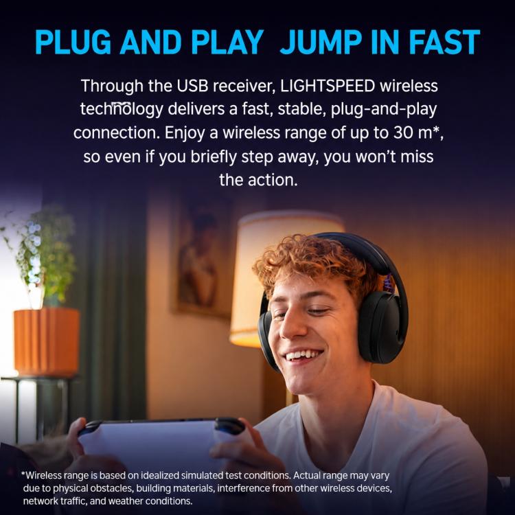 Cuffie da gioco wireless Logitech G325 LIGHTSPEED con microfono