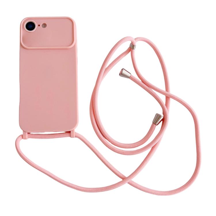 Ampia finestra per la fotocamera, fori integrati per il cordino, custodia per telefono con tracolla sottile, For iPhone 17e / 16e, For iPhone 17 Pro Max, For iPhone 17 Pro