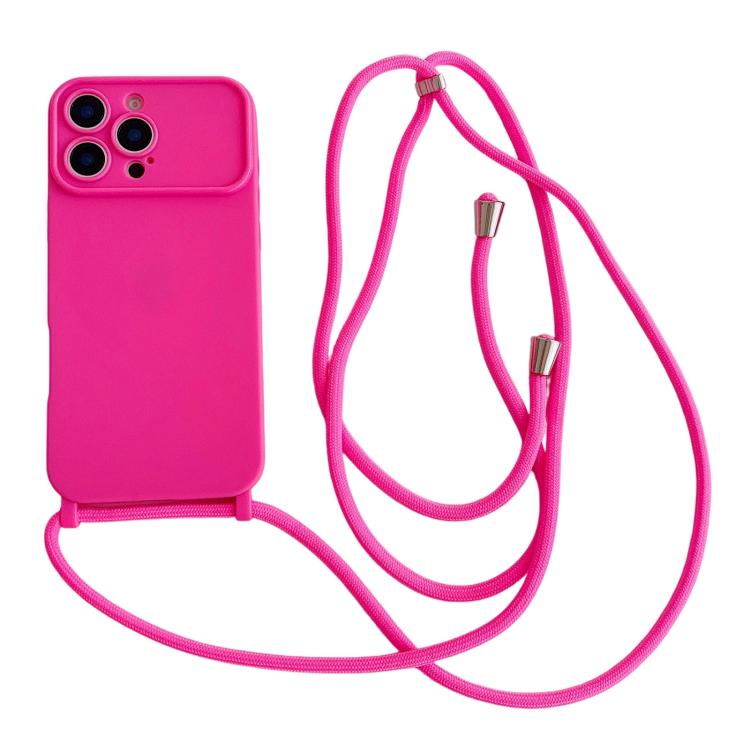 Ampia finestra per la fotocamera, fori integrati per il cordino, custodia per telefono con tracolla sottile, For iPhone 14 Pro Max, For iPhone 13 Pro Max, For iPhone 13 Pro