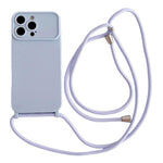 Ampia finestra per la fotocamera, fori integrati per il cordino, custodia per telefono con tracolla sottile, For iPhone 14 Pro Max, For iPhone 13 Pro Max, For iPhone 13 Pro