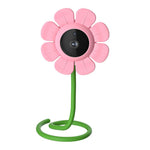 V1 Flower Shaped 4MP Baby Monitor Care Camera, EU Plug, US Plug