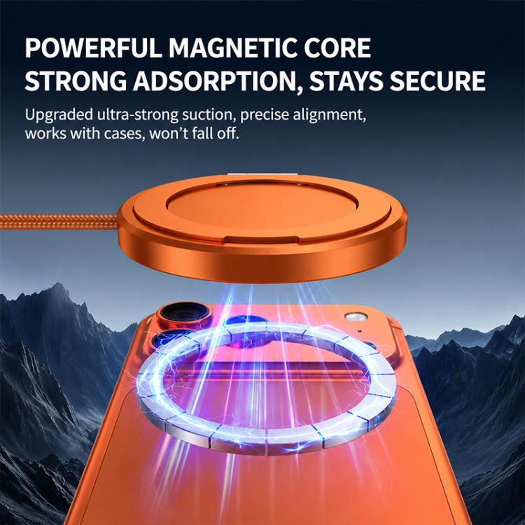 Caricabatterie wireless magnetico a ricarica rapida da 25 W con funzione di supporto