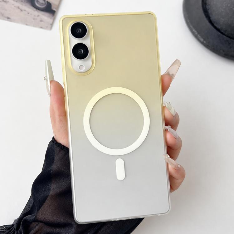 Custodia magnetica per PC con sfumatura effetto nebbia ghiacciata, For Galaxy S26+ 5G, For Galaxy S26 Ultra 5G, For Galaxy S26 5G, For Galaxy S25 Edge 5G