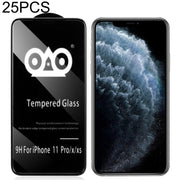 Pellicola in vetro temperato per iPhone - 25 PCS
