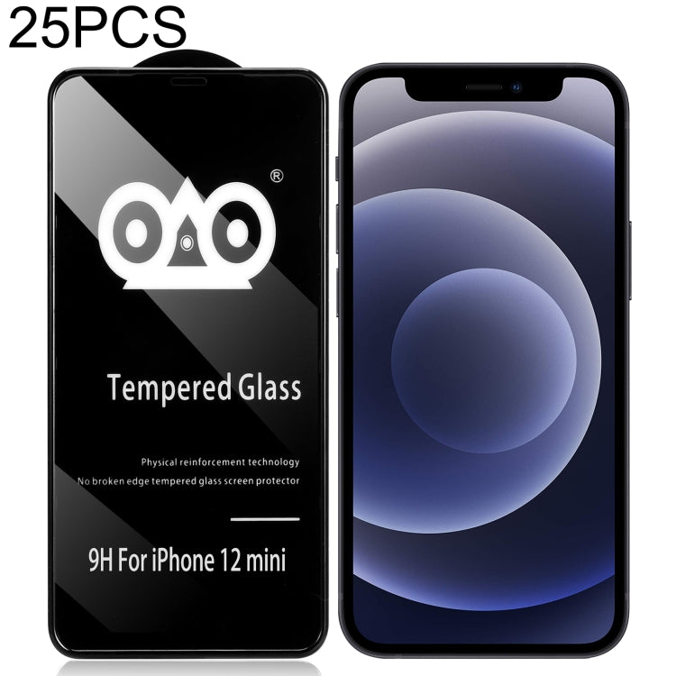 Pellicola vetro temperato per iPhone compatibili - 25 pezzi