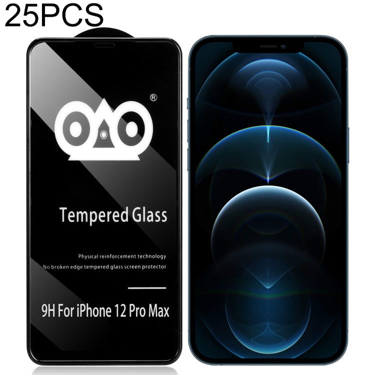 Pellicola vetro temperato per iPhone compatibili - 25 pezzi