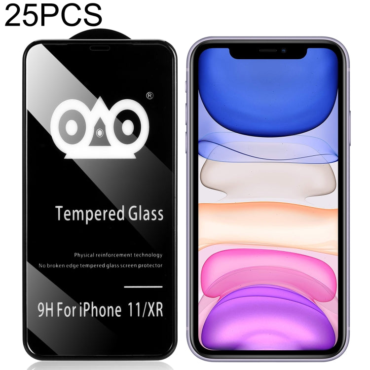 Pellicola vetro temperato per iPhone compatibili - 25 pezzi
