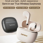 Auricolari Bluetooth semi-in-ear wireless Lenovo TA120 TWS con riduzione del rumore AI., TA120