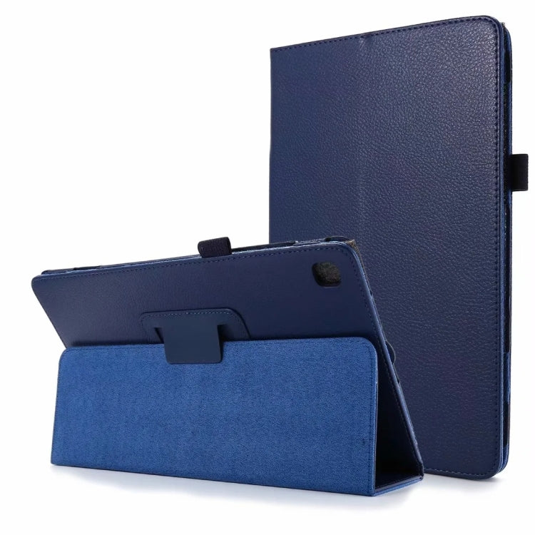 Custodia in pelle con texture Litchi per Samsung Galaxy Tab A7 10