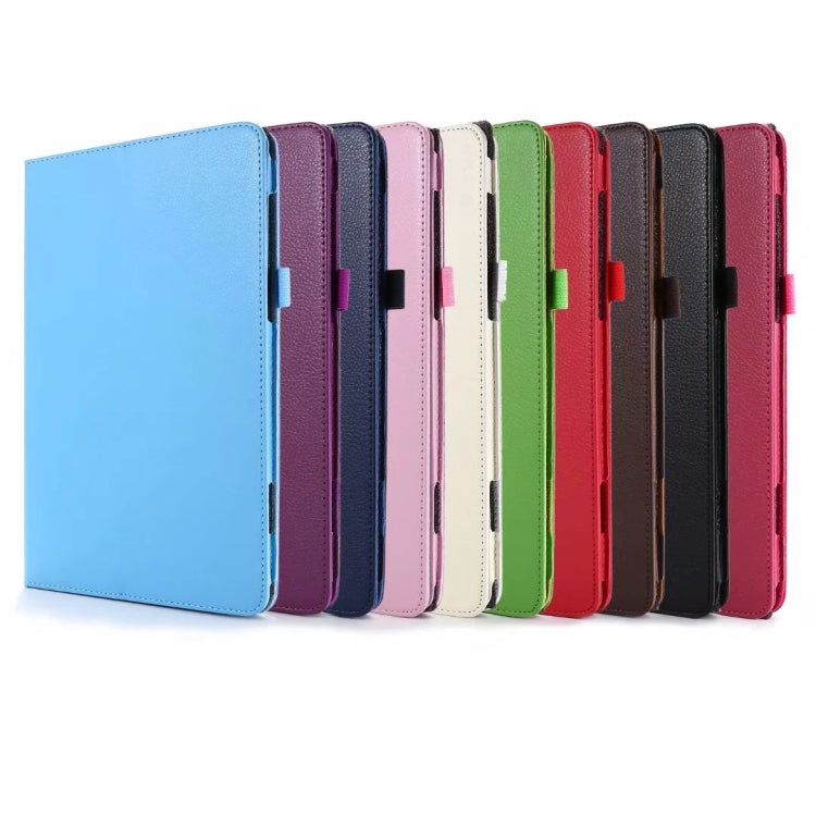 Custodia in pelle con texture Litchi per Samsung Galaxy Tab A7 10