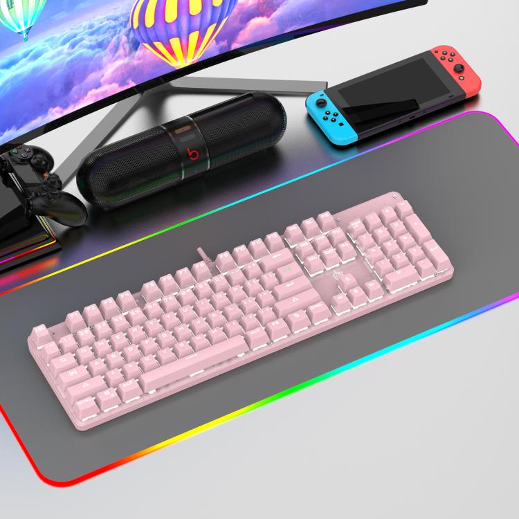 Tastiera meccanica USB cablata SHIPADOO HJK901-10 con retroilluminazione RGB