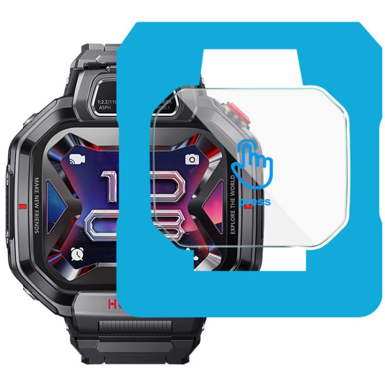 Pellicola per orologi in vetro temperato imak, versione autoposizionante, For Huawei Watch Kids X1 / X1 Pro