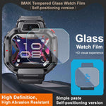 Pellicola per orologi in vetro temperato imak, versione autoposizionante, For Huawei Watch Kids X1 / X1 Pro