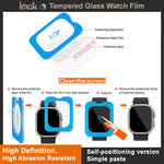 Pellicola per orologi in vetro temperato imak, versione autoposizionante, For Huawei Watch Kids X1 / X1 Pro
