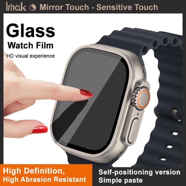 Pellicola per orologi in vetro temperato imak, versione autoposizionante, For Huawei Watch Kids X1 / X1 Pro