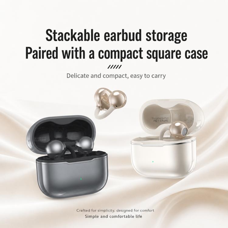 Auricolari wireless Bluetooth ZGA GS29 Free Music 2 con clip auricolare.