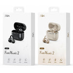 Auricolari wireless Bluetooth ZGA GS29 Free Music 2 con clip auricolare.