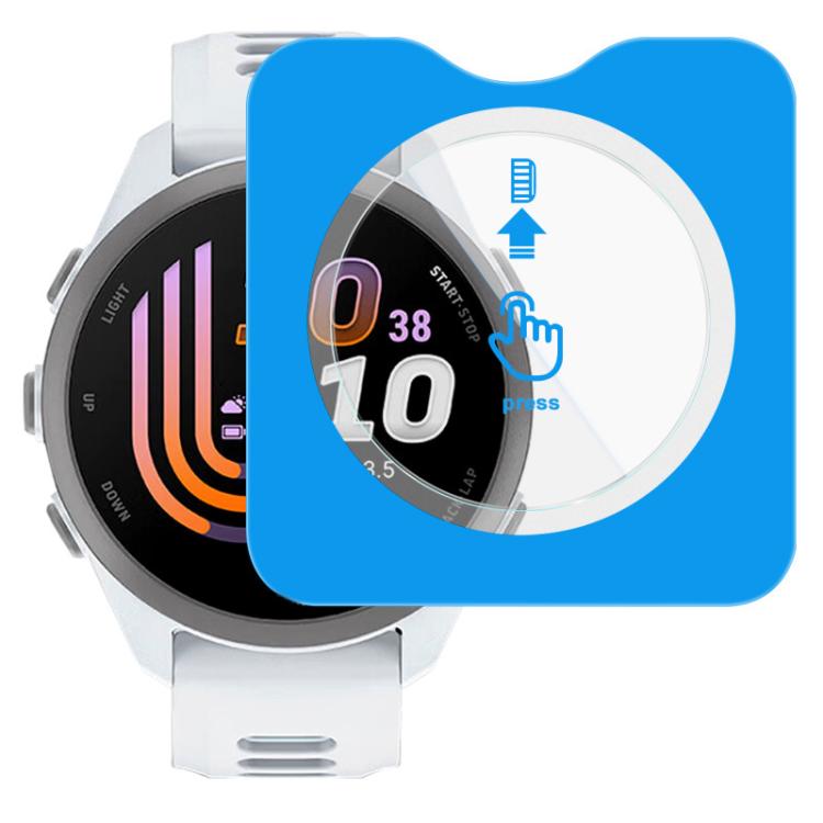 Pellicola per orologi in vetro temperato imak, versione autoposizionante, For Garmin Forerunner 170