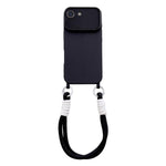 Ampia finestra per la fotocamera, fori integrati per il cordino, custodia per telefono con cinturino da polso, For iPhone 17e / 16e, For iPhone 17 Pro Max, For iPhone 17 Pro