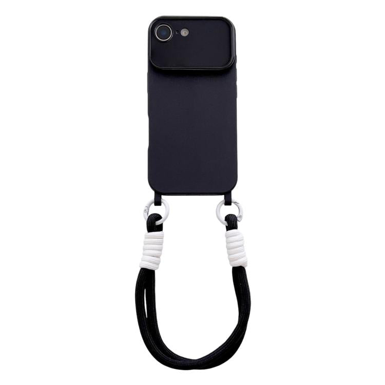 Ampia finestra per la fotocamera, fori integrati per il cordino, custodia per telefono con cinturino da polso, For iPhone 17e / 16e, For iPhone 17 Pro Max, For iPhone 17 Pro