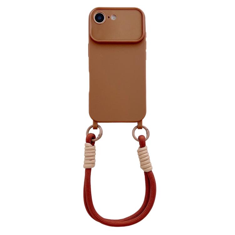 Ampia finestra per la fotocamera, fori integrati per il cordino, custodia per telefono con cinturino da polso, For iPhone 17e / 16e, For iPhone 17 Pro Max, For iPhone 17 Pro