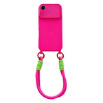 Ampia finestra per la fotocamera, fori integrati per il cordino, custodia per telefono con cinturino da polso, For iPhone 17e / 16e, For iPhone 17 Pro Max, For iPhone 17 Pro