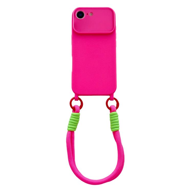 Ampia finestra per la fotocamera, fori integrati per il cordino, custodia per telefono con cinturino da polso, For iPhone 17e / 16e, For iPhone 17 Pro Max, For iPhone 17 Pro