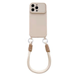 Ampia finestra per la fotocamera, fori integrati per il cordino, custodia per telefono con cinturino da polso, For iPhone 14 Pro Max, For iPhone 13 Pro Max, For iPhone 13 Pro