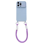 Ampia finestra per la fotocamera, fori integrati per il cordino, custodia per telefono con cinturino da polso, For iPhone 14 Pro Max, For iPhone 13 Pro Max, For iPhone 13 Pro