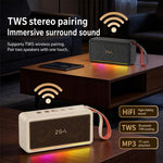 Altoparlante Bluetooth wireless portatile retrò PZ009 PLUS
