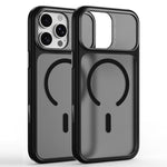 Cornice per fotocamera in metallo, custodia magnetica in TPU + PC., For iPhone 17 Pro Max, For iPhone 17 Pro, For iPhone 16 Pro Max, For iPhone 16 Pro