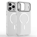 Cornice per fotocamera in metallo, custodia magnetica in TPU + PC., For iPhone 17 Pro Max, For iPhone 17 Pro, For iPhone 16 Pro Max, For iPhone 16 Pro