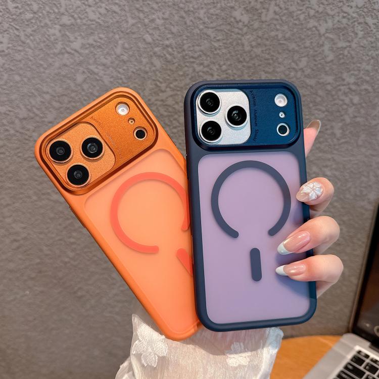 Cornice per fotocamera in metallo, custodia magnetica in TPU + PC., For iPhone 17 Pro Max, For iPhone 17 Pro, For iPhone 16 Pro Max, For iPhone 16 Pro