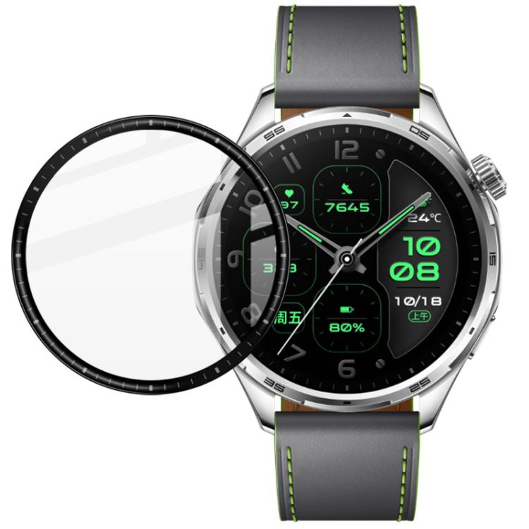 Pellicola protettiva in plexiglass HD per orologio IMAK Black Scale Version., For Honor Watch 6 Plus