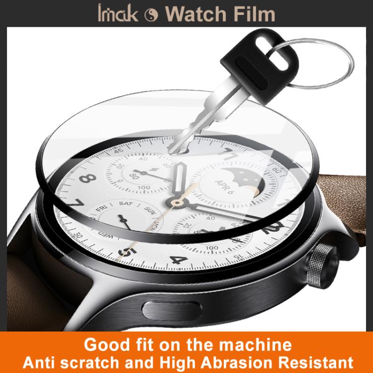 Pellicola protettiva in plexiglass HD per orologio IMAK Black Scale Version., For Honor Watch 6 Plus