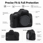 Custodia protettiva in morbido silicone per fotocamera, For Canon EOS 750D