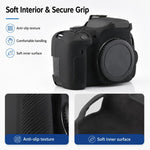 Custodia protettiva in morbido silicone per fotocamera, For Canon EOS 750D