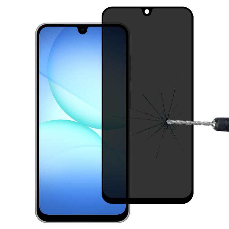 Pellicola in vetro temperato anti-spia a copertura totale con serigrafia., For Galaxy A08 4G, For Galaxy A08 5G, For Galaxy A18 4G, For Galaxy A18 5G, For Galaxy M47 5G, For Galaxy Buddy5 5G