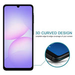 Pellicola in vetro temperato anti-spia a copertura totale con serigrafia., For Galaxy A08 4G, For Galaxy A08 5G, For Galaxy A18 4G, For Galaxy A18 5G, For Galaxy M47 5G, For Galaxy Buddy5 5G