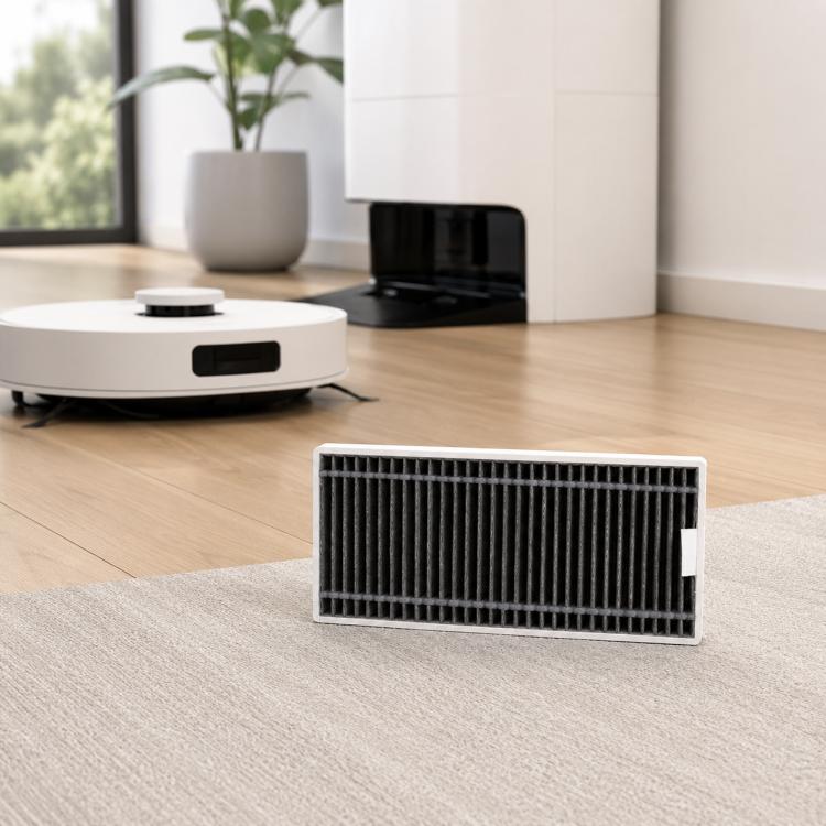 Accessori di ricambio per l'aspirapolvere robot Ecovacs DEEBOT X8 OMNI / X8 Pro OMNI, Main Brush, Side Brush, Filter, Activated Carbon Filter, Dust Bag, Activated Carbon Dust Bag, Roller Mop, Main Brush Cover, Water Tray, Dust Box, Dirty Water Tank    ...