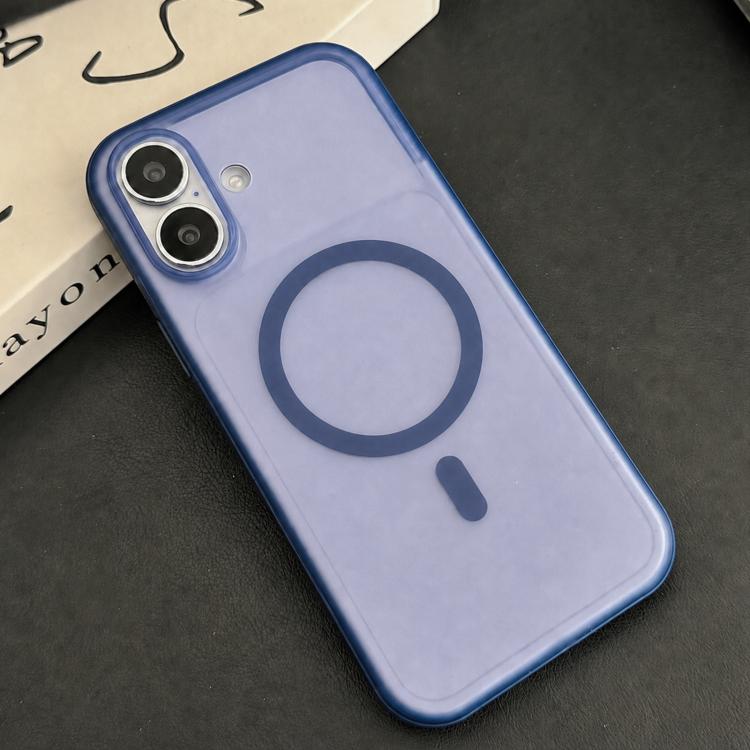 Custodia per telefono ibrida magnetica in TPU con texture in similpelle vegana e pulsante fotocamera AI., For iPhone 16 Pro, For iPhone 16