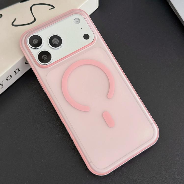 Custodia per telefono ibrida magnetica in TPU con texture in similpelle vegana e pulsante fotocamera AI., For iPhone 17 Pro Max, For iPhone 17 Pro, For iPhone 17, For iPhone 16 Pro Max