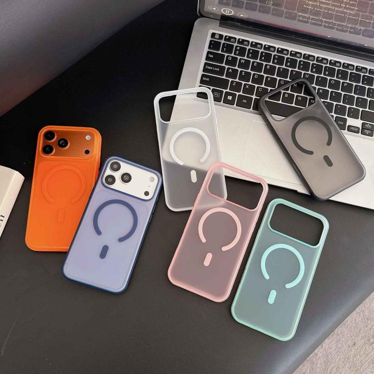 Custodia per telefono ibrida magnetica in TPU con texture in similpelle vegana e pulsante fotocamera AI., For iPhone 16 Pro, For iPhone 16
