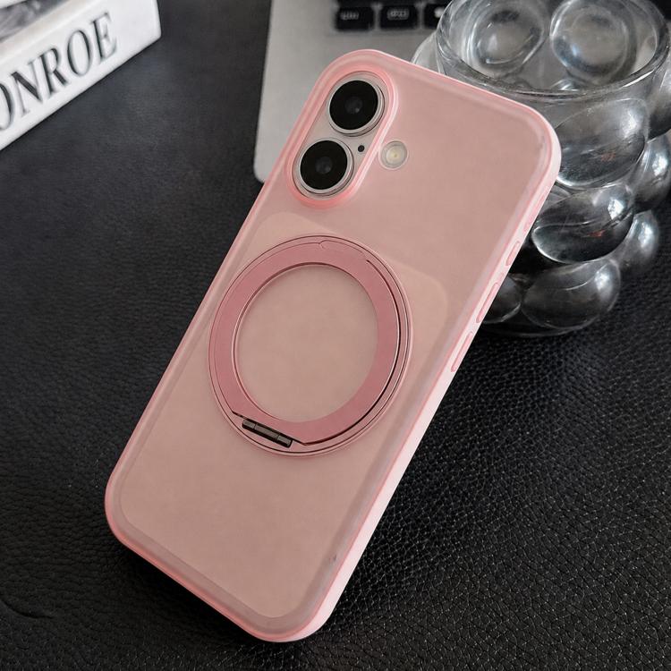 Custodia magnetica per telefono con supporto girevole a 360° e pulsante fotocamera AI, For iPhone 16 Pro, For iPhone 16