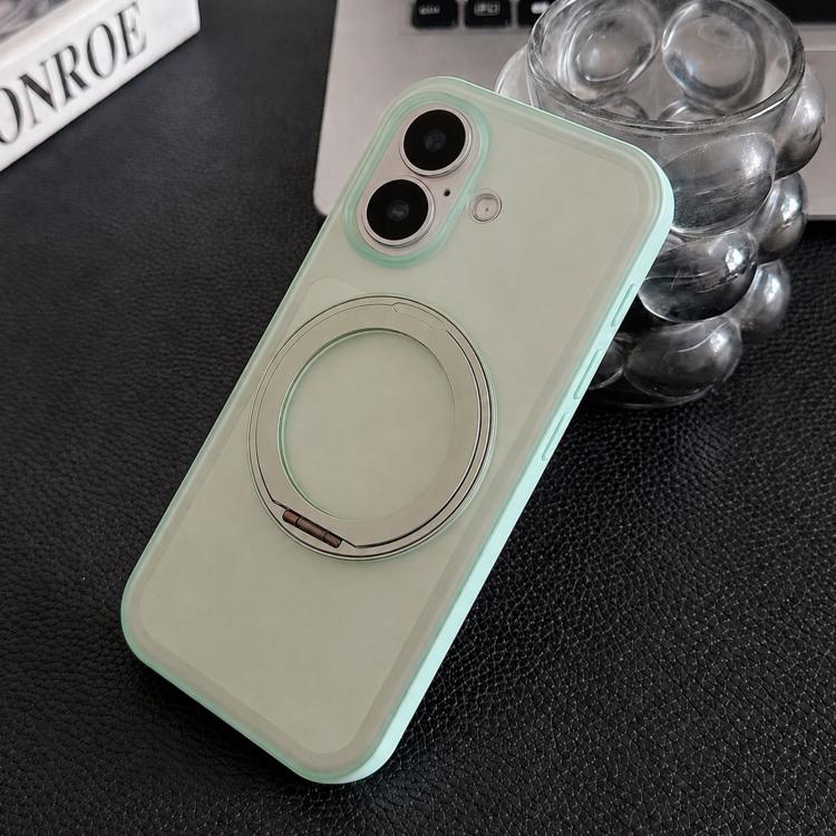 Custodia magnetica per telefono con supporto girevole a 360° e pulsante fotocamera AI, For iPhone 16 Pro, For iPhone 16