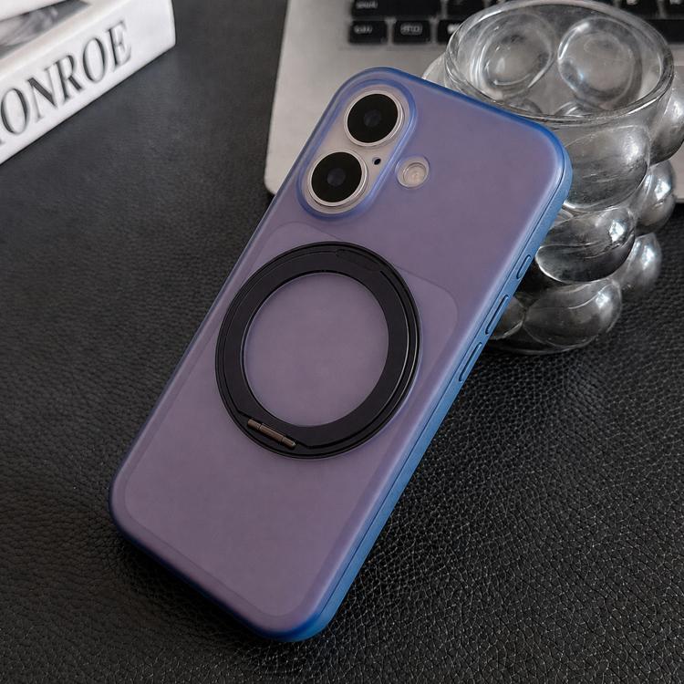 Custodia magnetica per telefono con supporto girevole a 360° e pulsante fotocamera AI, For iPhone 16 Pro, For iPhone 16