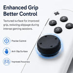 XDcase 8 pezzi Cappucci antiscivolo in silicone per joystick Joy-Con per Nintendo Switch 2