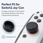 XDcase 8 pezzi Cappucci antiscivolo in silicone per joystick Joy-Con per Nintendo Switch 2