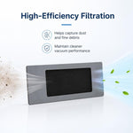 Accessori di ricambio per l'aspirapolvere robot Ecovacs DEEBOT OZMO T8 / T8 AIVI / T8 Max / T9 / N8 Pro, Activated Carbon Filter, Deep Mop Pad, Disposable Mop Pad, 10pcs Wet Mop Pad, Main Brush Cover, Dust Box, Mop Pad Holder