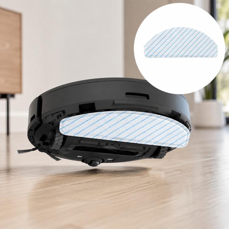 Accessori di ricambio per l'aspirapolvere robot Ecovacs DEEBOT OZMO T8 / T8 AIVI / T8 Max / T9 / N8 Pro, Activated Carbon Filter, Deep Mop Pad, Disposable Mop Pad, 10pcs Wet Mop Pad, Main Brush Cover, Dust Box, Mop Pad Holder